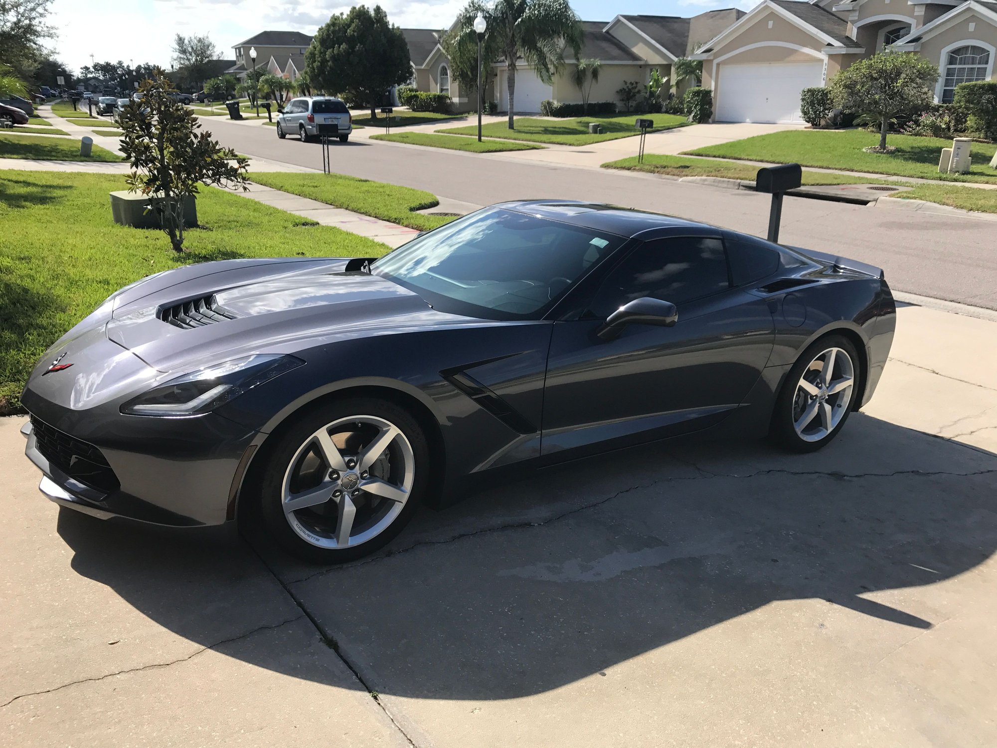 FS (For Sale) 2014 Cyber Gray C7 Corvette, priced to sell, Florida car
