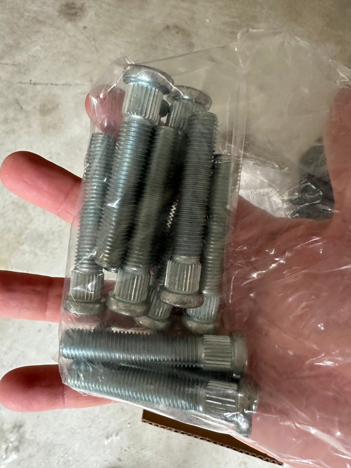 FS (For Sale) 2 C7 15mm wheel spacers and 10 long wheel studs