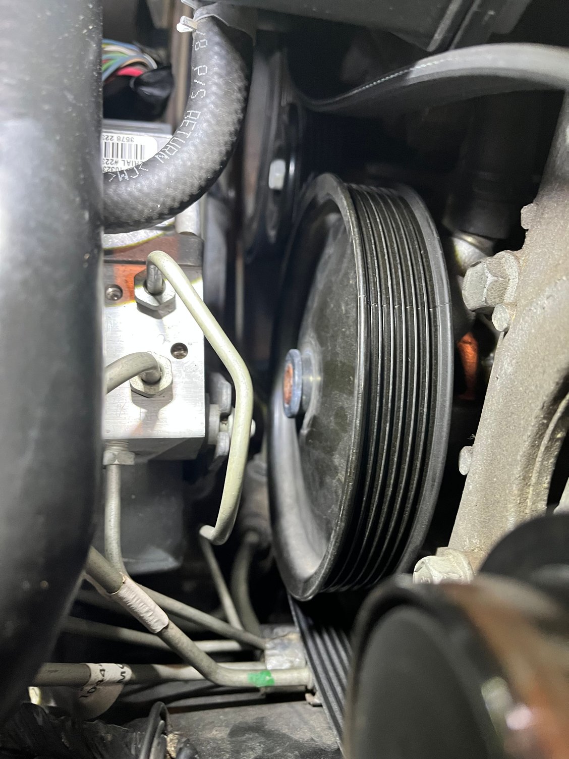 Is this right? Power steering pulley CorvetteForum Chevrolet