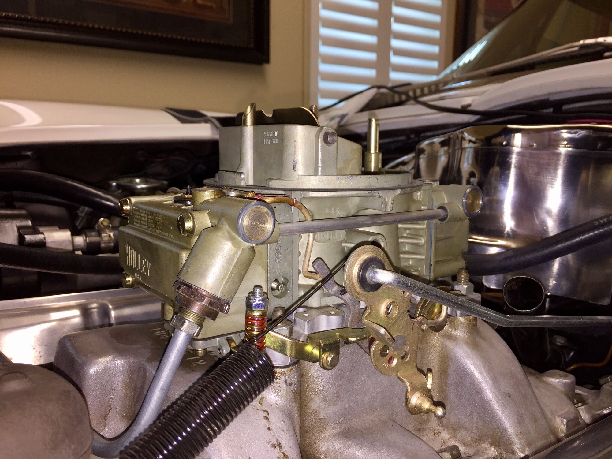 C2 66 L79 throttle spring location CorvetteForum Chevrolet Corvette