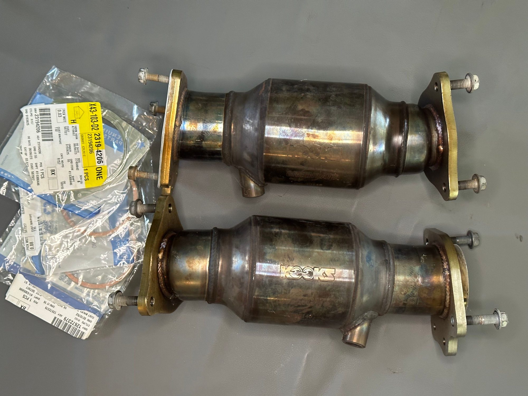 FS (For Sale) Kooks UltraGreen high flow cats CorvetteForum