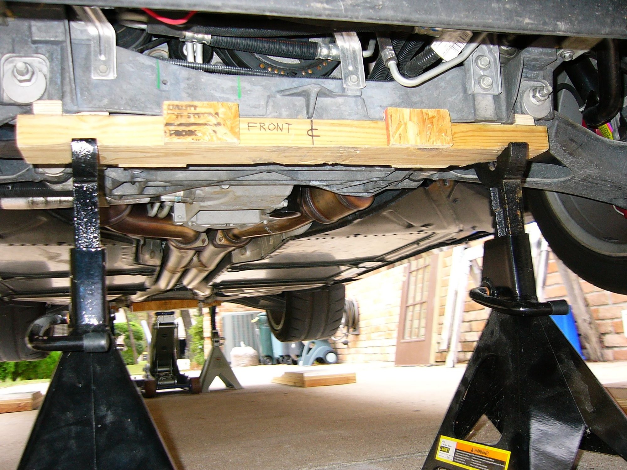 Z06 Best jack stand setup for Z06?? CorvetteForum Chevrolet