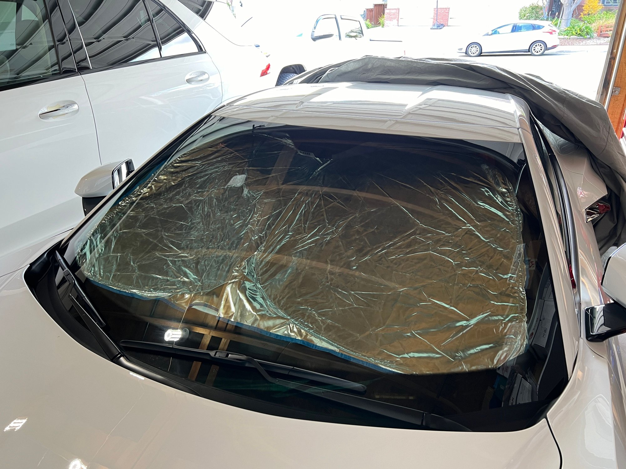 PSA Inexpensive Sunshade Costco CorvetteForum Chevrolet Corvette