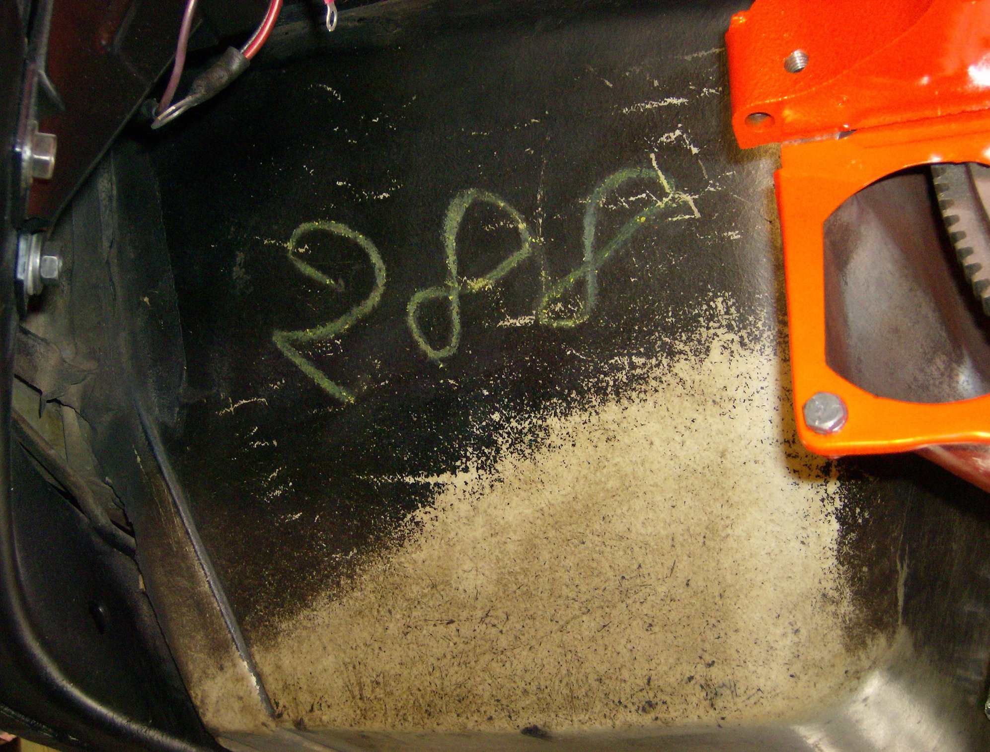 Sanding engine bay and underside of 63 question CorvetteForum