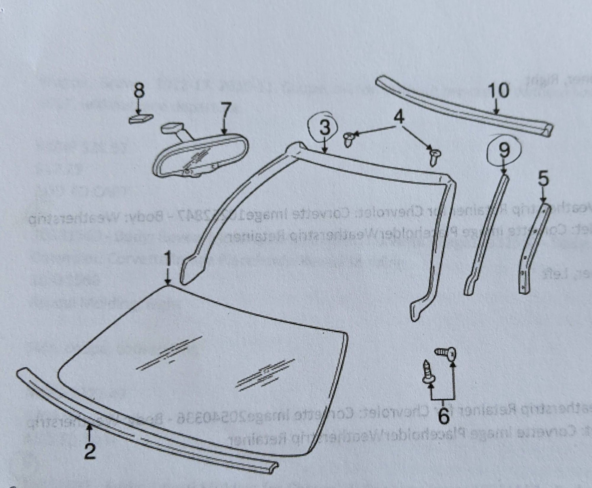 Windshield Rubber MoldingNo Longer Available Update CorvetteForum