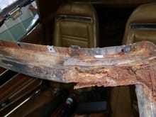 worst of the rust in W/S frame