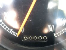 I pulled the '65 off the road last summer to get a picture of the odometer rolling over zero miles. Likely for the second time. So not really a low mile car.