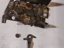The pawl which locks the star gear.