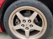 Magnesium wheels RPO  N73