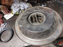 Almost any aftermarket air filter base will fit, may require fuel inlet line 90 degree elbow if a 3" filter base is used.