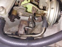 Holley 3367 high idle cam configuration.