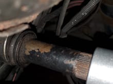 shaft bearing and bracket