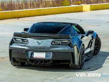 Rear shot of C7 GS on 19/20" Velgen VF5