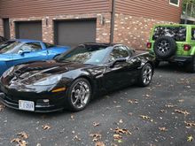 his (blue) and hers (black)
