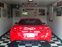 Home to my Vette!