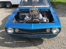 2 1150s on a 500" engine, and it still pulls about 1.5" of vacuum at wide open throttle crossing the finish line, so in theory it could still use a little more as that vacuum represents a little bit of restriction, and potential power loss however slight.If the carb is tuned right, the bigger one will always make the most power.