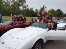 Tipp City girls JR Soccer team in the 75