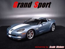 C6 Corvette Grand Sport Carlisle Blue Tribute