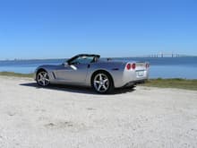 Vette St. Pete in the background