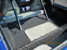 Rear Comp &amp; Rollbar  Black Carpet