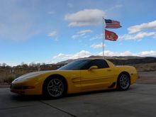 MY Z06 In driveway