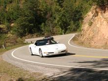 The Dragon US 129 in Tennessee. 

From on the numerous times I've been up there. I think this was 2005, as I see Petwer99 behind me.