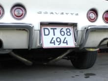 Custom 3&quot; ss exhaust with 3½&quot; tips