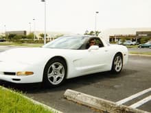 Photo taken Dec 1999 in the Cox Radio of Tampa Bay parking lot. Car was 100% stock. Wagon wheels and all!!!