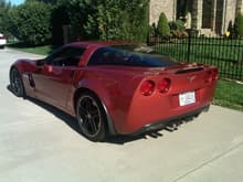 Z06 Exhaust / Z06 Wing Hydrocarbon