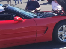 AT THE "VETTES FOR VETS CAR SHOW 2019 CARLSBAD CA