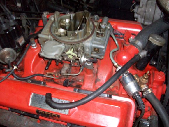 Molded hose with a little more than 90.