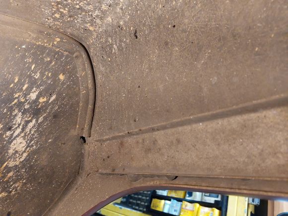 Bonding strip LF fender