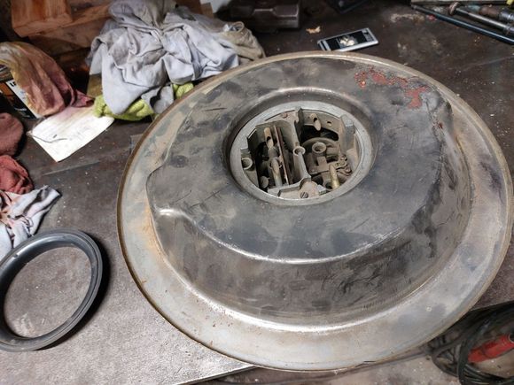 Almost any aftermarket air filter base will fit, may require fuel inlet line 90 degree elbow if a 3" filter base is used.