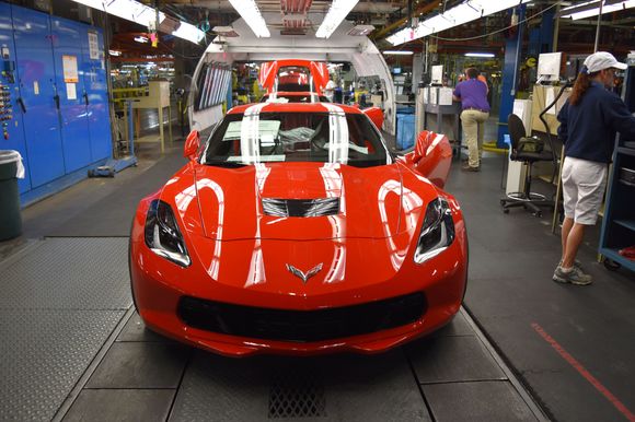 Corvette sent me these 3 pictures on June 5th 2017 (one day before my birthday). This was the fist time I saw my car.  It was delivered to me on June 22.