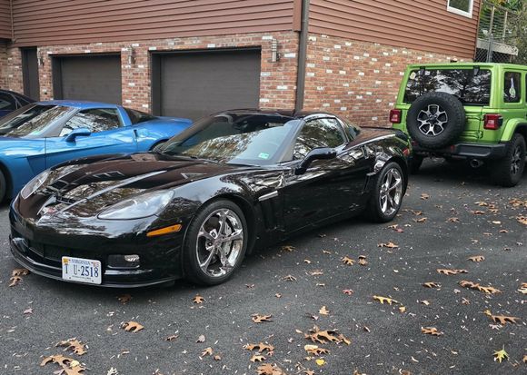 his (blue) and hers (black)