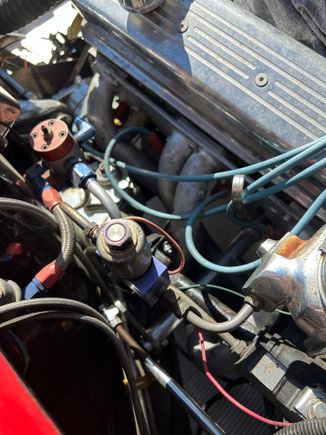 Line lock solenoid 