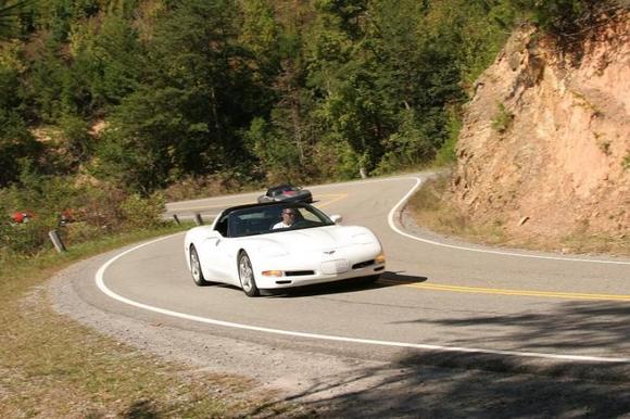 The Dragon US 129 in Tennessee. 

From on the numerous times I've been up there. I think this was 2005, as I see Petwer99 behind me.