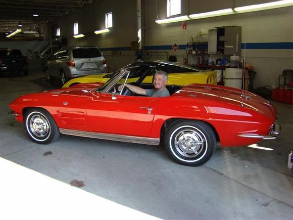 Corvettes   My '63 and 2009 ZR1 30 (Medium)