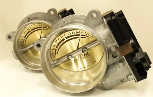 FEATURES:
•  Optimized Active Contours with sonic flow nozzles
•  Porting Taper and Upstream Bore with Velocity Stack
•  Greater Discharge Coefficient of Plate/Blade interface
•  16 Ra Microinch, Diamond Polished Surface Finish 
•  Self-Cleaning Throat/Flow Gap

BENEFITS:
•  Lower weight to power ratio at part throttle, for a more nimble/spirited driving experience 
•  Linearization and smoothing of the curve for a more predictable response and crisper shifts
•  Immediate response right off idle