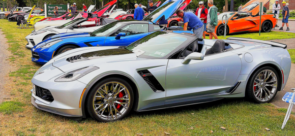 My 2017 Z06 vert in SBM at the Saratoga Auto museum summer of '25. 