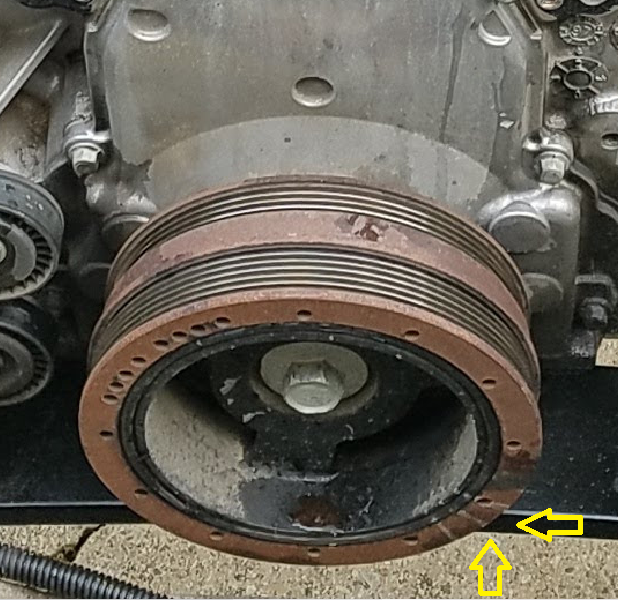 ‘97 C5 squeaks but no wobble is visible from harmonic balancer