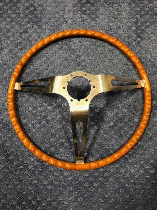 FS (For Sale) 1965-1966 Corvette REAL GM Teak Steering Wheel ...