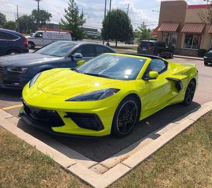 Sooo, who else is sold on the highlighter yellow? CorvetteForum Chevrolet Corvette Forum
