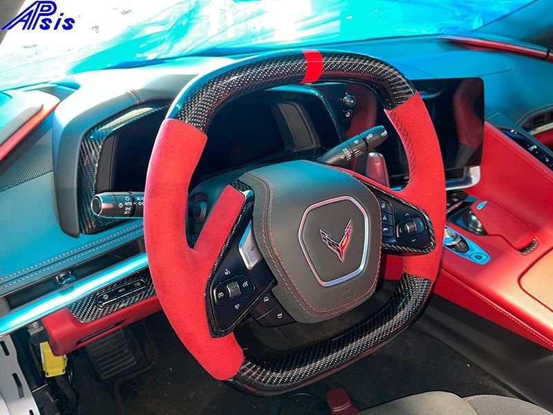 FS (For Sale) Apsis C8 Carbon Steering Wheel Now Available...pix