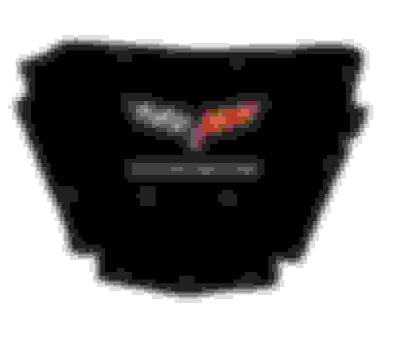 20052013 C6 Corvette Replacement Hood Liner w/Color Logo Emblem