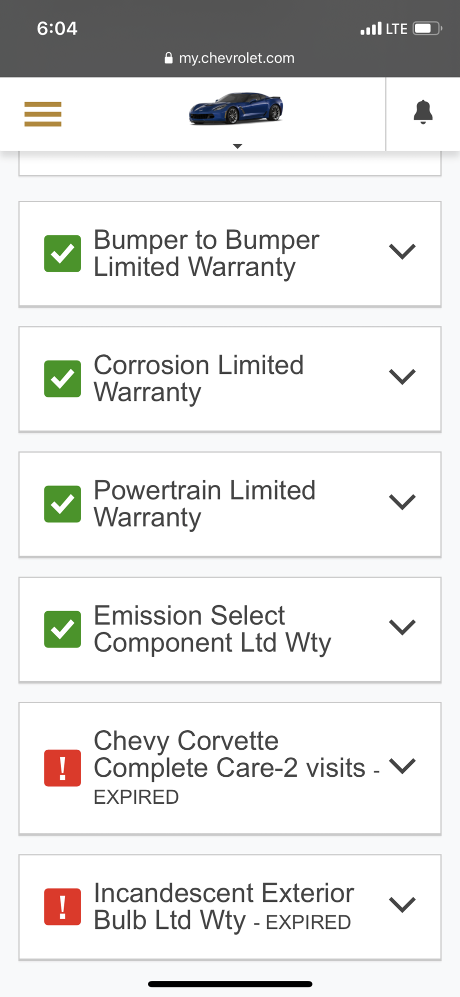Warranty verification? - CorvetteForum - Chevrolet Corvette Forum ...
