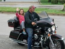 Grand kids &amp; Harley - Me