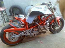 my Harley 1200 s Buell S2 racer