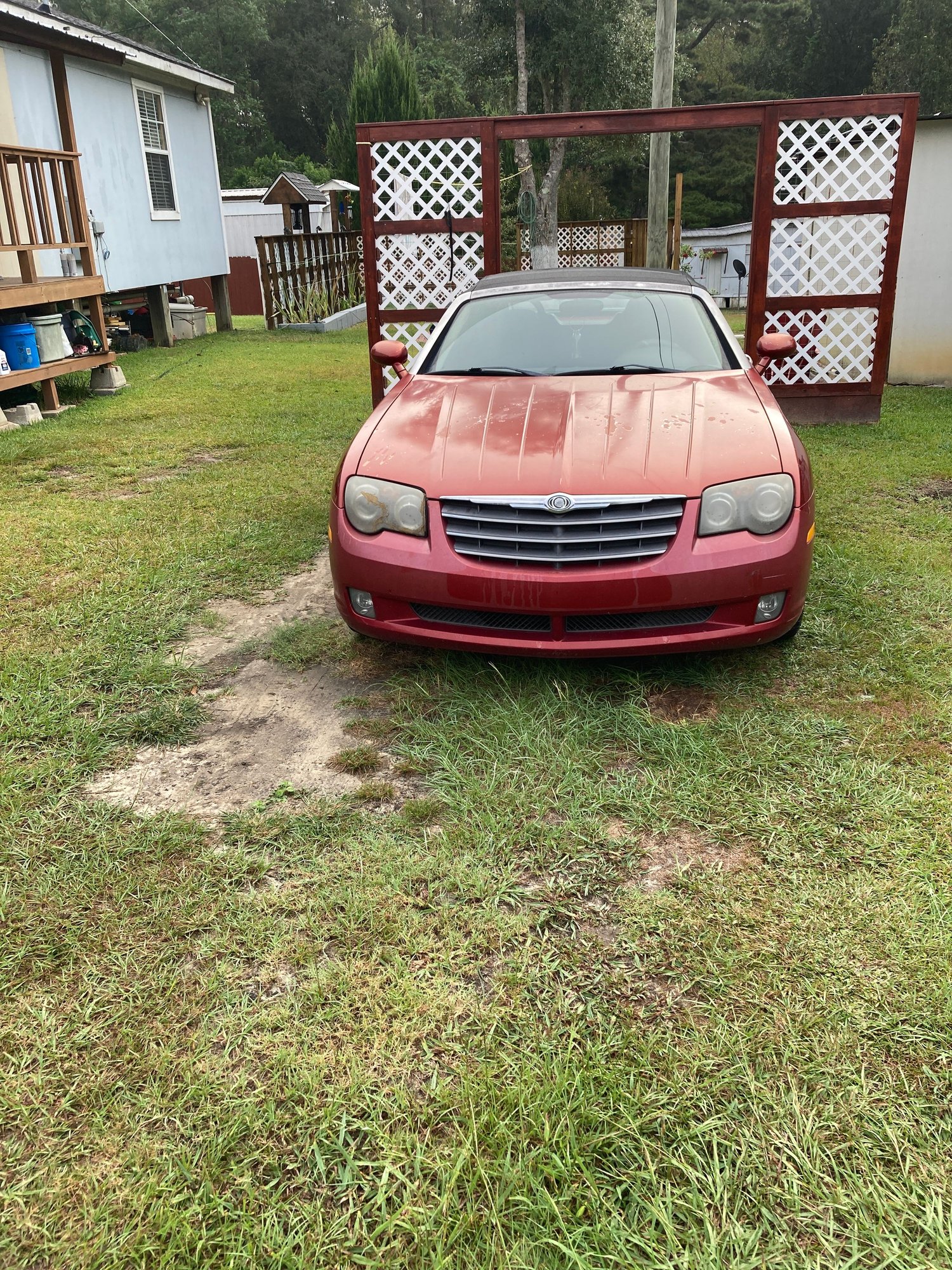 2006 Chrysler Crossfire - Crossfire convertible - Used - VIN 1C3AN65L96X067227 - 154,000 Miles - 6 cyl - 2WD - Automatic - Convertible - Red - Lucedale, MS 39452, United States