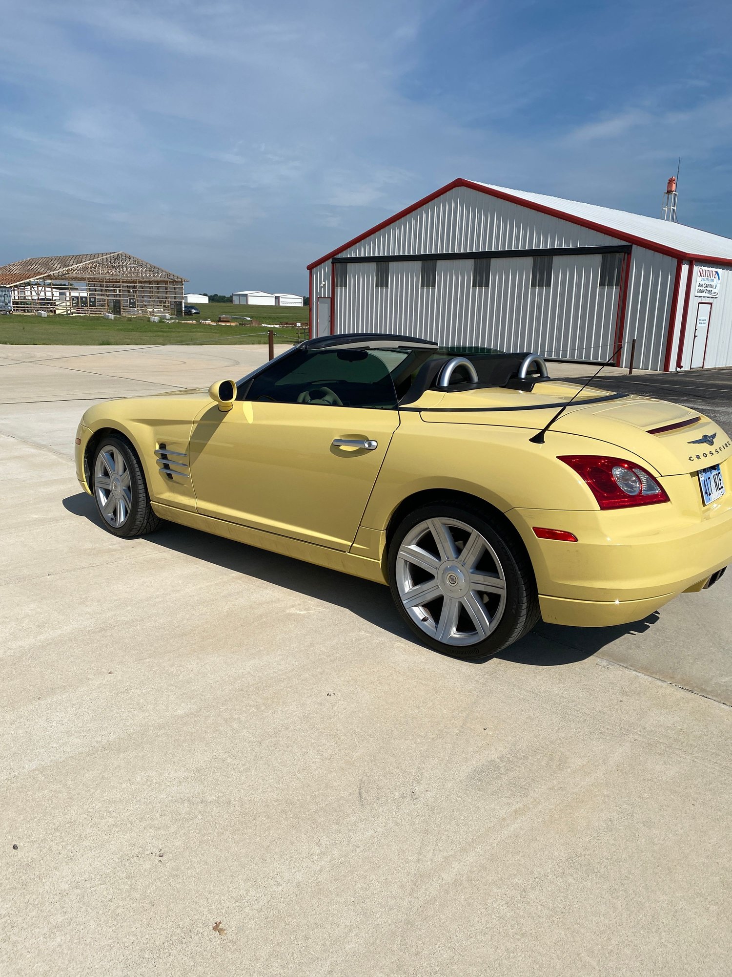 2005 Chrysler Crossfire - Dan's Sunday Fun day car! - Used - VIN 1c3an65l55x049290 - 103,800 Miles - 6 cyl - 2WD - Automatic - Convertible - Yellow - Houston, TX 77095, United States